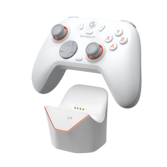 GameSir Nova Lite 2 Wireless PC Controller with Hall Effect Joysticks & Triggers, 2.4G & Wired 1000Hz Polling Rate, Remappable Buttons - Compatible with PC/Switch/Steam/Android (White)