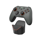 GameSir Nova Lite 2 Wireless PC Controller with Hall Effect Joysticks & Triggers, 2.4G & Wired 1000Hz Polling Rate, Remappable Buttons - Compatible with PC/Switch/Steam/Android (Grey)