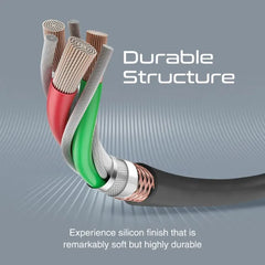 Promate Powerline-Ci120.Black, Data Sync & Charge Cable