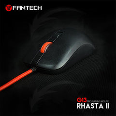 Fantech RHASTA II G13 Wired Pro Gaming Mouse - Black