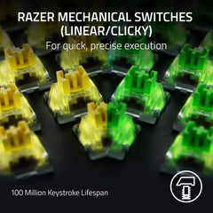 Razer BlackWidow V4 Mechanical Gaming Keyboard - GREEN