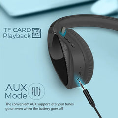 Promate NOVA.BLACK Bluetooth Headphones
