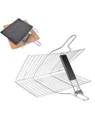 Foldable BBQ Grilling Basket