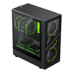 GAMEMAX AERIS 330 GB (BLACK) MATX GAMING CASE