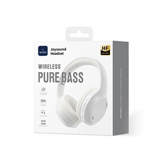 WIWU JOYSOUND PURE BASS HEADSET WIRELESS - white
