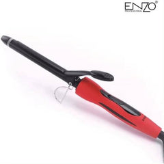 Enzo Set Hair Dryer & Straightener, Curler, Red - EN-6306