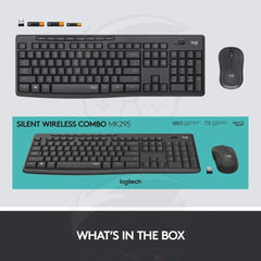 Logitech MK295 Silent Wireless Keyboard and Mouse