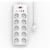 WiWU Wi-S008 PS1042 20W GaN 14 in 1 High Capacity Power Strip | Wi-S008 |