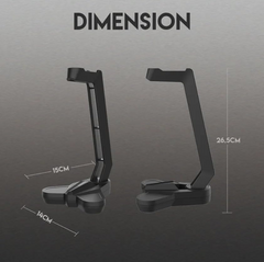 HAVIT HY505 Gaming Headphone Stand - Black