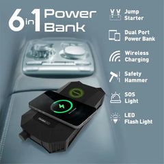 Promate HEXABOLT-20, Jump Starter Power Bank