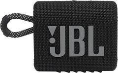 JBL Go 3: Portable Speaker with Bluetooth Waterproof and Dustproof Feature - Black Speaker