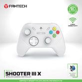 FANTECH WGP13X SHOOTER III X WIRELESS GAMING CONTROLLER WHITE