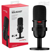 HyperX SoloCast USB Microphone,PC, PS4, PS5 and Mac Cardioid Polar Pattern, Great for Gaming, Streaming | HyperX SoloCast Microphone |