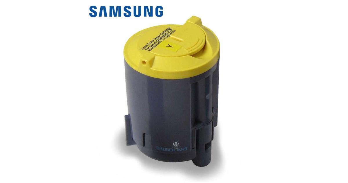 Samsung CLP-Y300A Laser Toner Cartridge Yellow (Original) - CompuMe