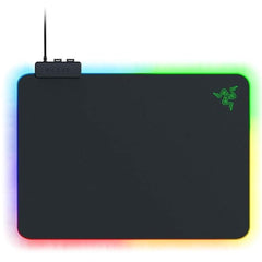 Razer Firefly V2 Micro Textured Gaming Mouse Mat With Rgb Lighting Powered By Chroma Non Slip Rubber Base