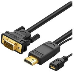 Ugreen 30449 HDMI to VGA Converter 1.5 Cable