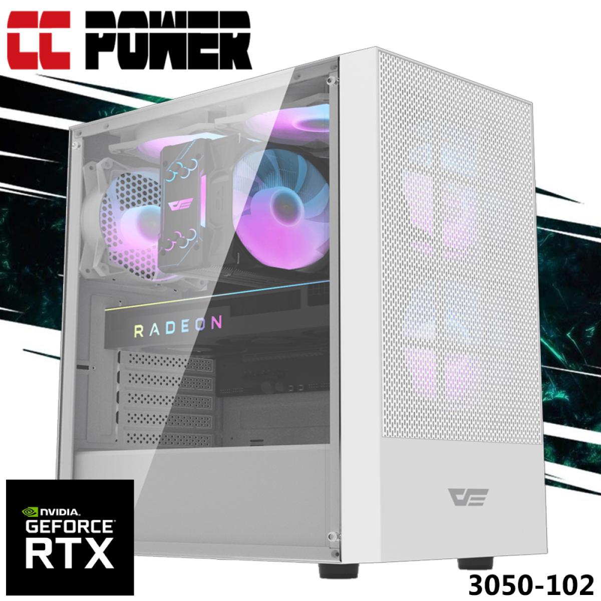 Cc Power 3050 102 Gaming Pc New 13gen Intel Core I5 10 Cores W/ Nvidia Rtx 3050 6gb Ddr6 & Advanced Air Cooler - CompuMe