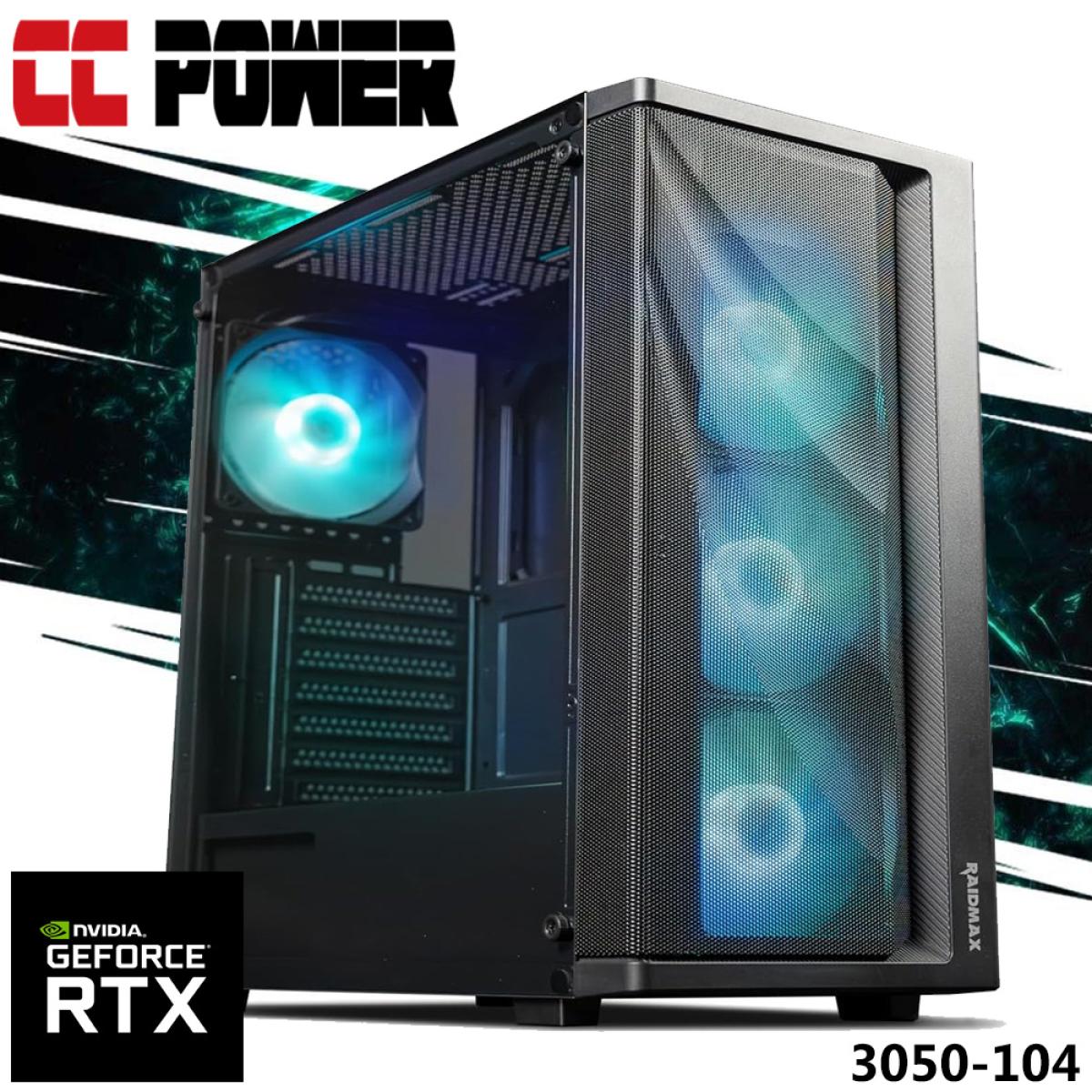 Cc Power 3050 104 Gaming Pc New 13gen Intel Core I3 4 Cores W/ Nvidia Rtx 3050 6gb Ddr6 & Advanced Air Cooler Cc Power 3050 104 Gaming Pc New 13gen Intel Core I3 4 Cores W/ Nvidia Rtx 3050 6gb Ddr6 & Advanced Air Cooler
