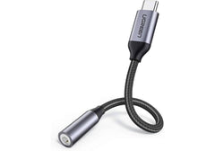 UGREEN USB-C Male to 3.5mm Female Audio Jack Adapter Hi-Fi Sound 10CM (AV142)