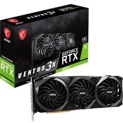 Msi Geforce Rtx 3080 Ti Ventus 3x Oc 12gb Video Card