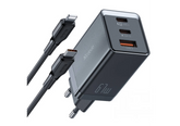 Mcdodo CH-1544 GaN5 Mini Fast Charger Pro Set 67W With PD Lighting Type C To Lightning 2m Cable - 18 Months Warranty