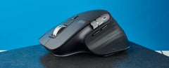 Logitech MX Master 3S - Wireless Performance Mouse with Ultra-Fast Scrolling, Ergo, 8K DPI, Track on Glass, Quiet Clicks, USB-C, Bluetooth, Windows, Linux, Chrome (Black)