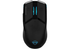 MACHENIKE M7 Pro Gaming Mouse (PAW 3104 Sensor) Wireless/Wired RGB Computer Mouse with 8000 DPI and 6 Programmable Buttons, High Performance Lightweight Gaming Mouse for PC/Mac - Black