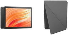 Like-New Amazon Fire HD 10 Tablet (32GB Black) + Standing Cover (Black)