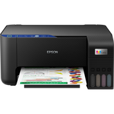 Epson Ecotank L3250 Wi Fi All In One (copy/print/scan) Ink Tank Printer (black) - CompuMe