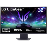 Lg Ultragear 32gs60qc 32" Curved 1000r 2k Qhd 180hz 1ms Hdr 10 Srgb 99% Amd Freesync Borderless Design W/2x Hdmi 1x Display Port Black - CompuMe