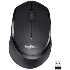 Logitech M330 Silent Plus Wireless 1000 Dpi Optical Tracking 2 Year Battery Life For Pc & Mac Black