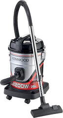 Kenwood Drum Canister Vacuum, 25Lit, 2200Watts, Grey - VDM60.000BR