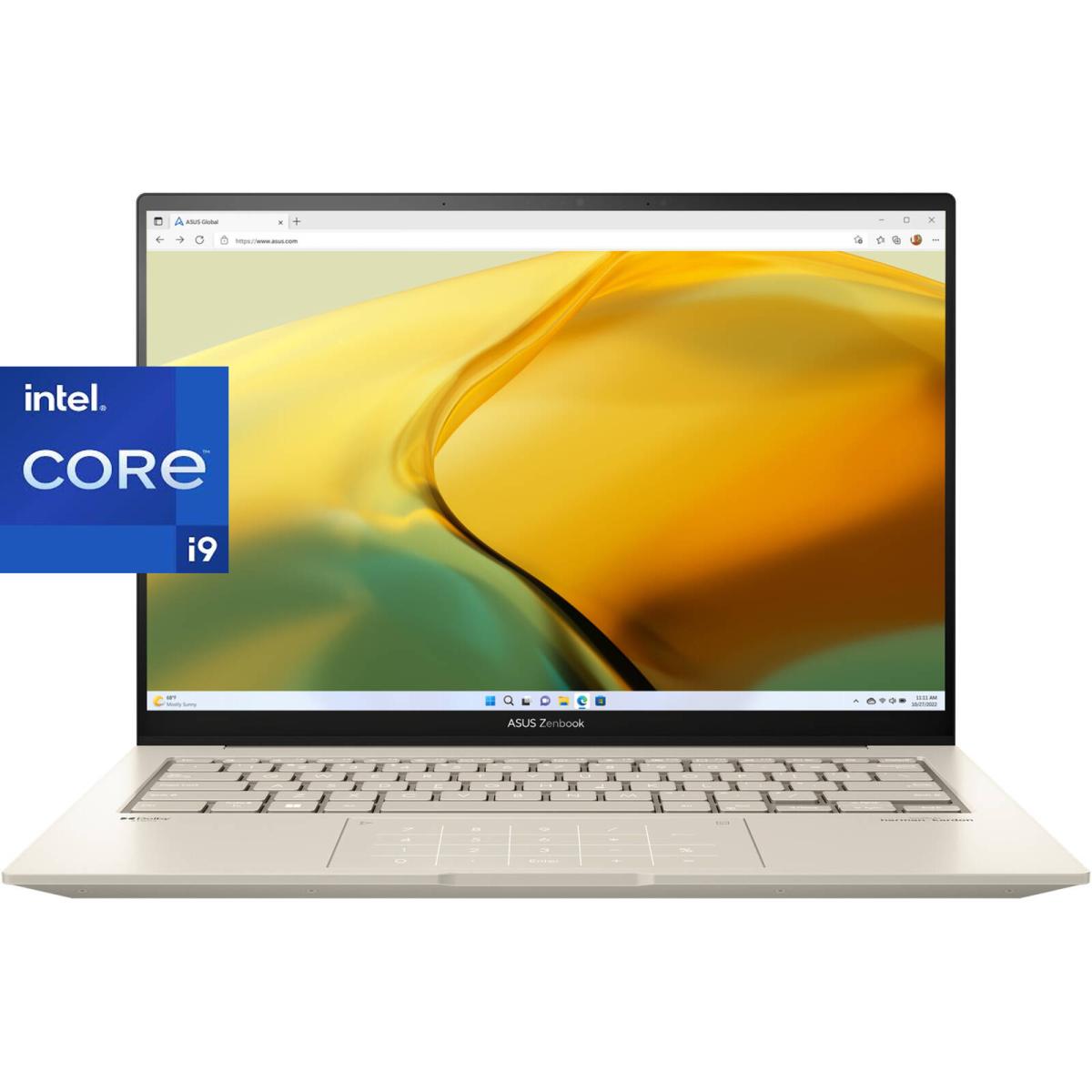 Asus Zenbook 14x Oled (2023) Ux3404va 13gen Intel Core I9 13900h 14 Cores Powerful. Portable. Incredible W/ 2.8k Oled 120hz Display , Sandstone Beige Asus Zenbook 14x Oled (2023) Ux3404va 13gen Intel Core I9 13900h 14 Cores Powerful. Portable. Incredible W/ 2.8k Oled 120hz Display , Sandstone Beige