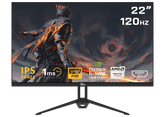 Twisted Minds Eco Series 22" FHD Gaming Monitor – 120Hz, 1ms, HDMI 2.1 & DP 1.4