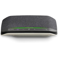 Poly Sync 10 USB SpeakerPhone Two-in-One Portable Speaker for Audio/Video Conference Calls & Music USB Powered Dual-Mic Works with Teams, Zoom, Google