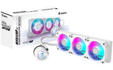 AORUS WATERFORCE II 360 ICE All-in-one 360mm CPU Liquid Cooler With 330-degree Rotatable Water Block Design & Improved Cooling Efficiency, 120mm ARGB Fans Daisy-Chain Mag Fans