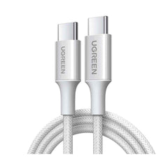 Ugreen L501 Type C To Type C 60w 3a Fast Data Charging Cable 2m White
