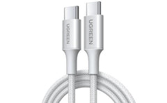 Ugreen L501 Type C To Type C 60w 3a Fast Data Charging Cable 1m White