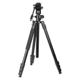 Jmary Professional Ks355+hg60 Dslr Ildc Camera 2 In 1 Monopod Tripod 360 Degree Panoramic Ball Head Stand Black