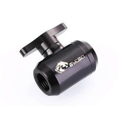 Bykski G 1/4in. Female to Female Drain Ball Valve, premium water & hand screwing water valve .switch water stop valve, Black (B-DV-CEV2) | B-DV-CEV2 | - CompuMe