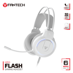 FANTECH FLASH HQ53 LIGHTWEIGHT GAMING HEADSET - CompuMe