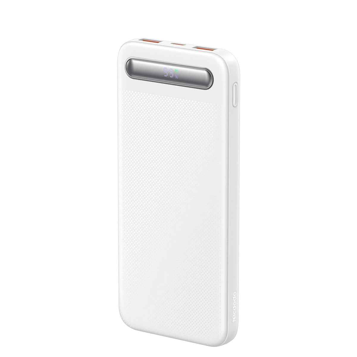 Mcdodo Mc 3880 Power Bank With Digital Display 10000mah Usb C, 2x Usb A, 22.5w White