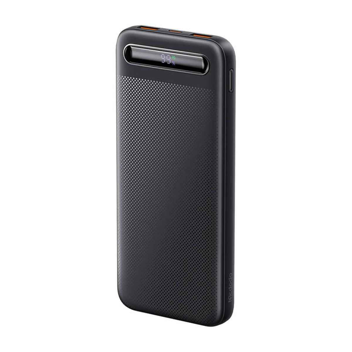 Mcdodo Mc 3881 Power Bank With Digital Display 10000mah Usb C, 2x Usb A, 22.5w Black