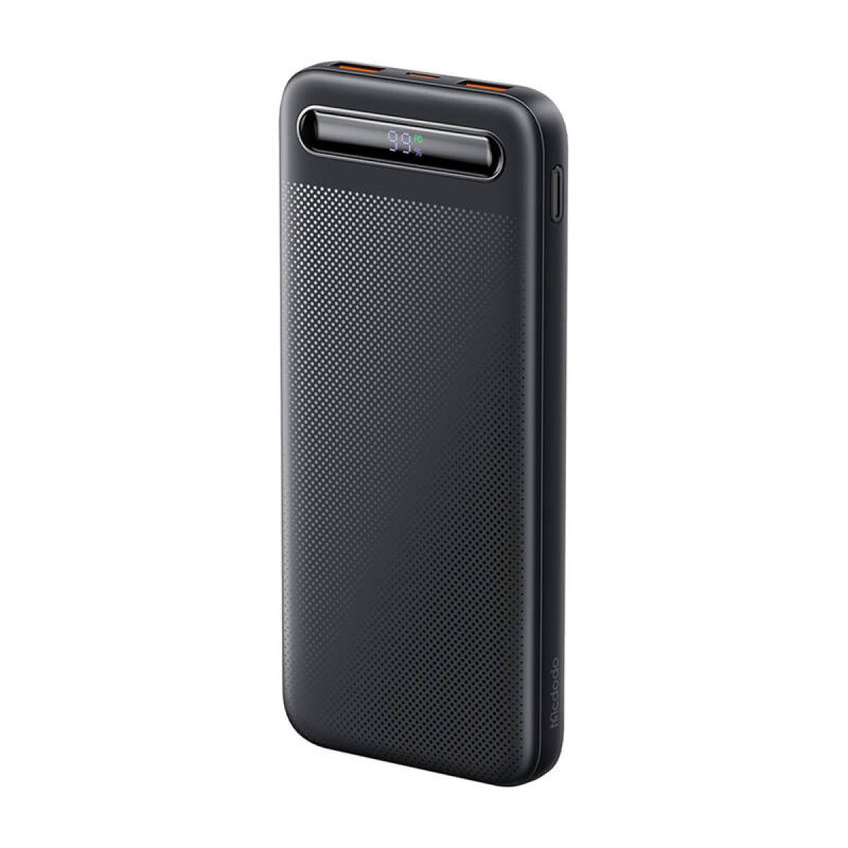 Mcdodo Mc 3881 Power Bank With Digital Display 10000mah Usb C, 2x Usb A, 22.5w Black Mcdodo Mc 3881 Power Bank With Digital Display 10000mah Usb C, 2x Usb A, 22.5w Black