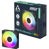 Arctic P12 Pro Reverse A-RGB PWM Fan with Cable Splitter