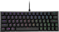Cooler Master SK620 60% Space Grey Red Switch Low Profile Mechanical Gaming Keyboard