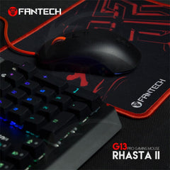 Fantech RHASTA II G13 Wired Pro Gaming Mouse - Black