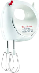 Moulinex Easy Max Hand Mixer, 5Speeds, 200Watts, White - HM2501B1