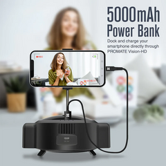 Promate Vision-HD SmartTrack HD Streaming Webcam