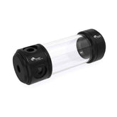 Bykski 50mm Cylindrical Reservoir - Black POM - 200mm Total Length (CT-POM-V2)
